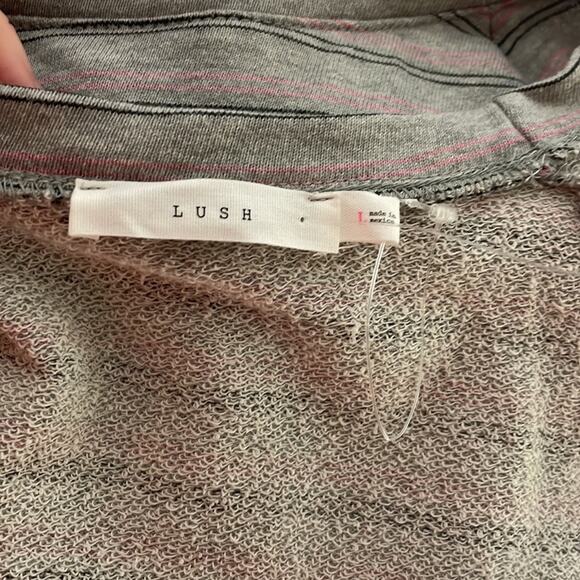 NWT lush cropped striped sweatshirt - Picture 8 of 8